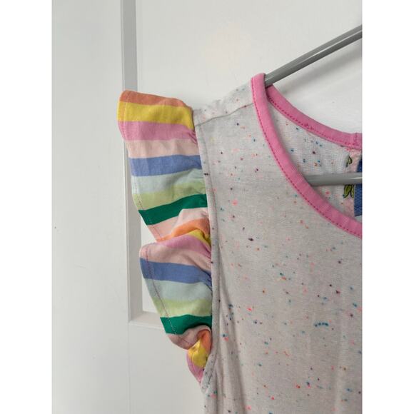 Matilda Jane Girls Dots Lets Go Together Kindness Romper Multicolor Size 6 - Picture 6 of 13